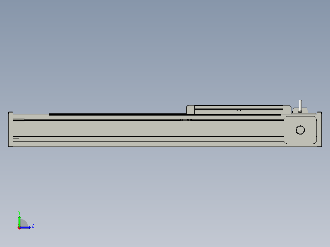 欧规系列-LB8-L150-S350-BL-ZP75-C3左视图