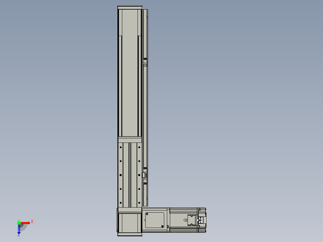 欧规系列-LB8-L150-S350-BL-ZP75-C3俯视图
