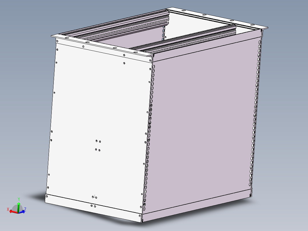 机箱 三维图纸与CAD图纸