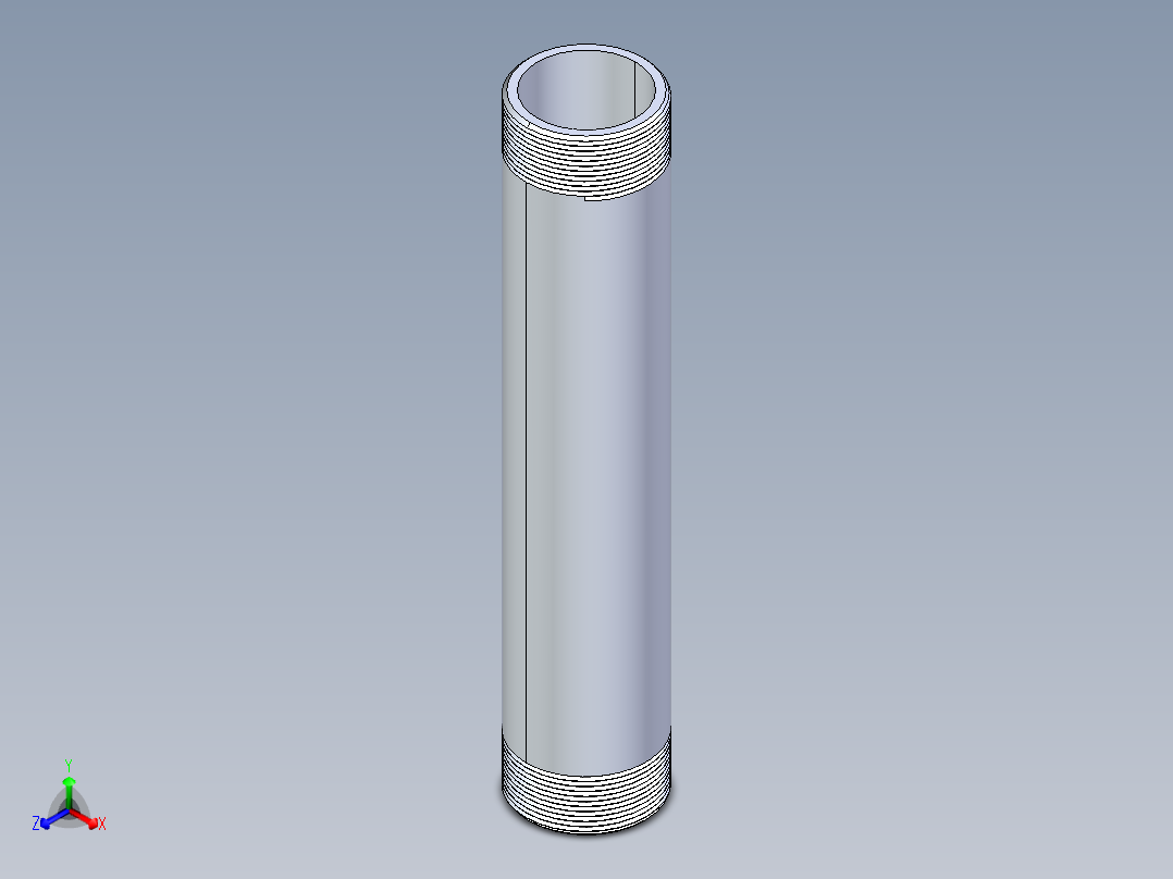 聚氯乙烯配件33-Sch80_Nipple_MPTxMPT_861-259_2in x 12in