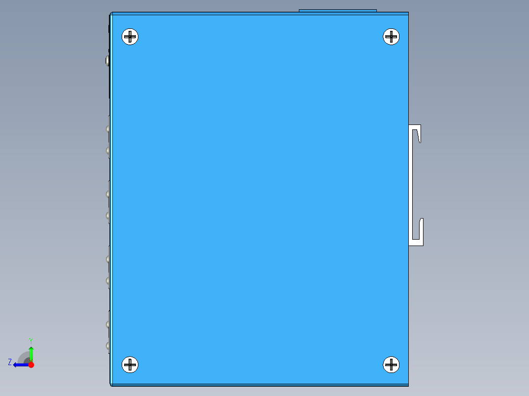 PromeshB8路由器开关箱右视图