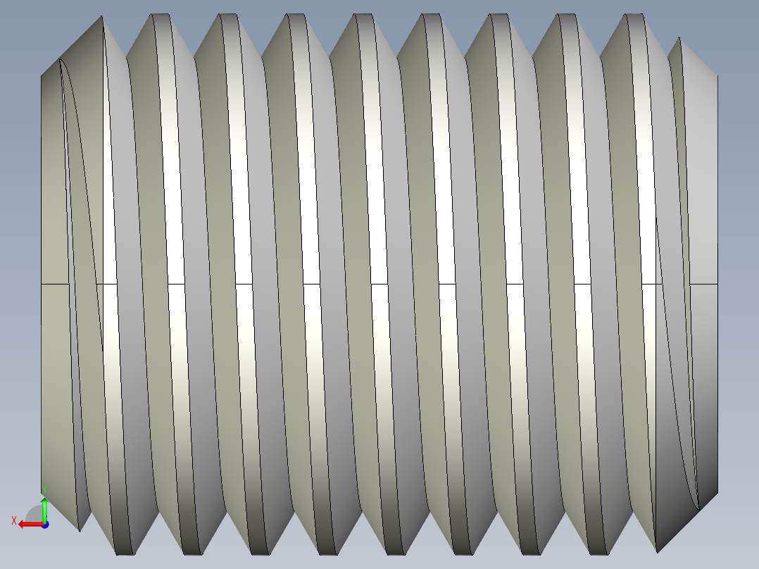 DIN 913-ISO 4026 固定螺钉-M24 L=30.STEP后视图