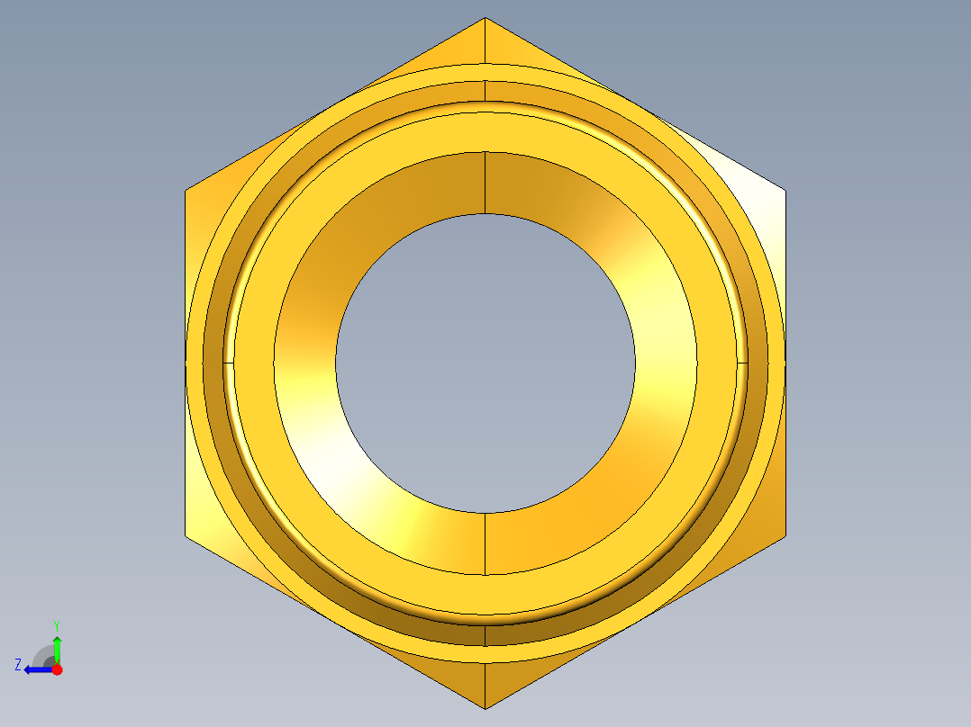 水管接头Male Hose to Male Pipe 70GH-12-8右视图