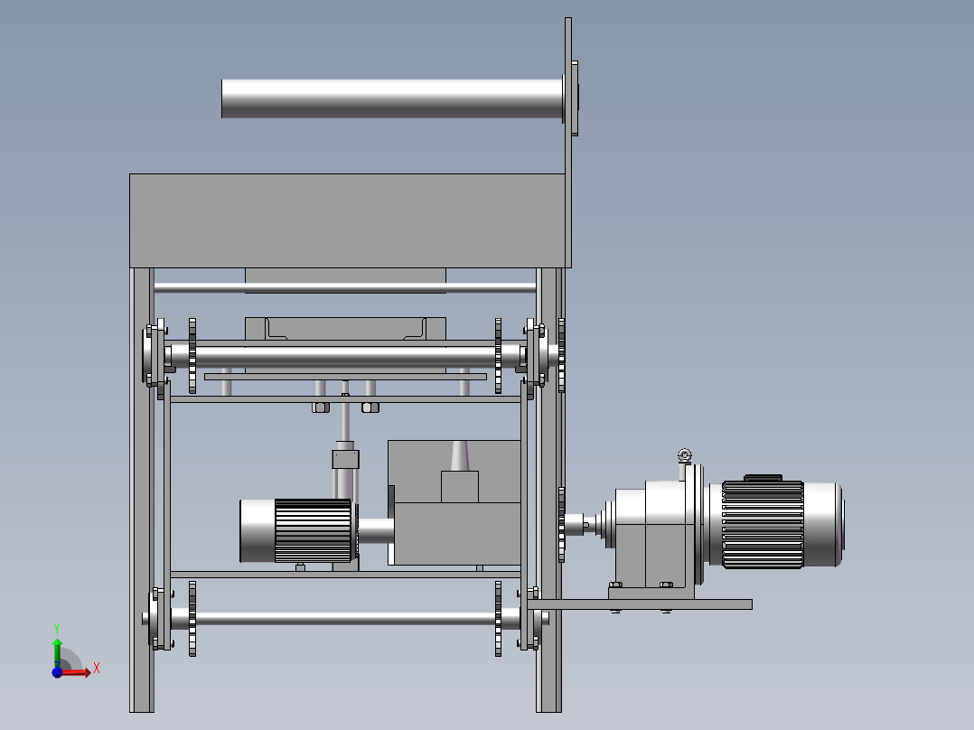 包装机总装配图前视图