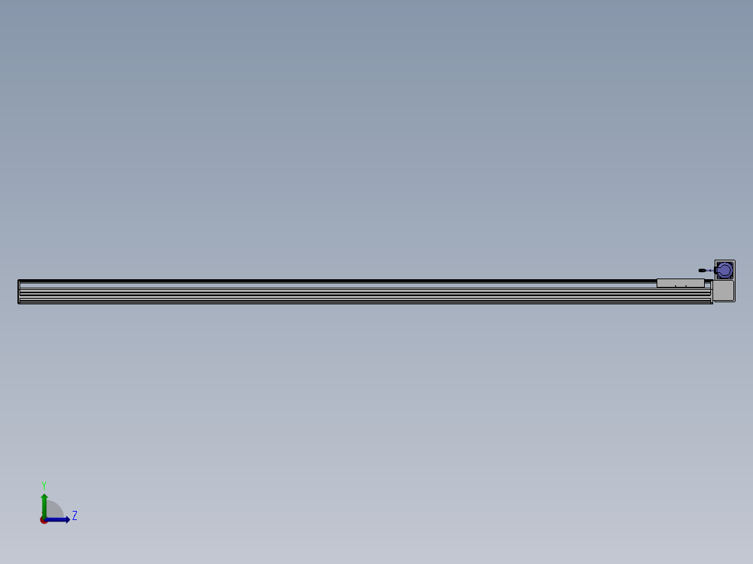 精密模组MT220-L150-3000-RU-M75-C4左视图