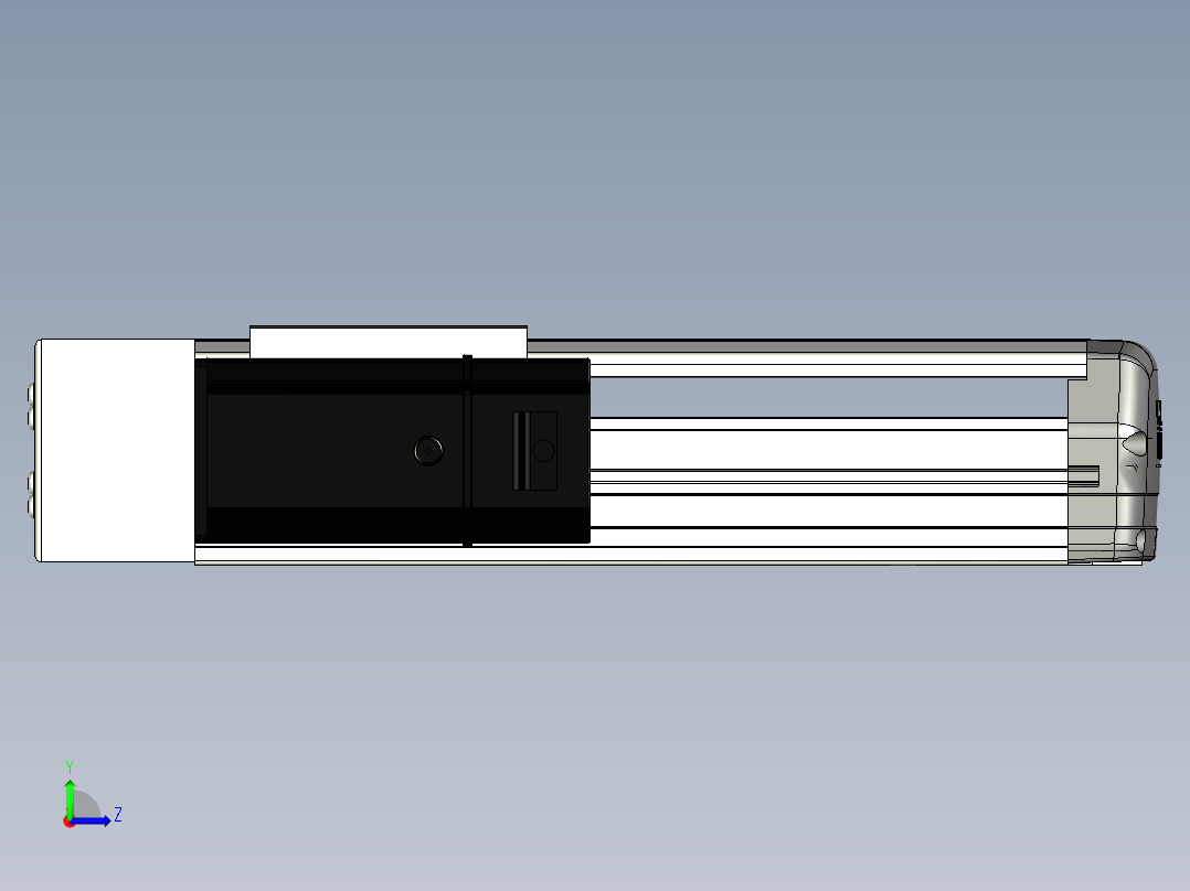 Toyo东佑达直线模组-ETH13-150-BL-200W+煞車左视图