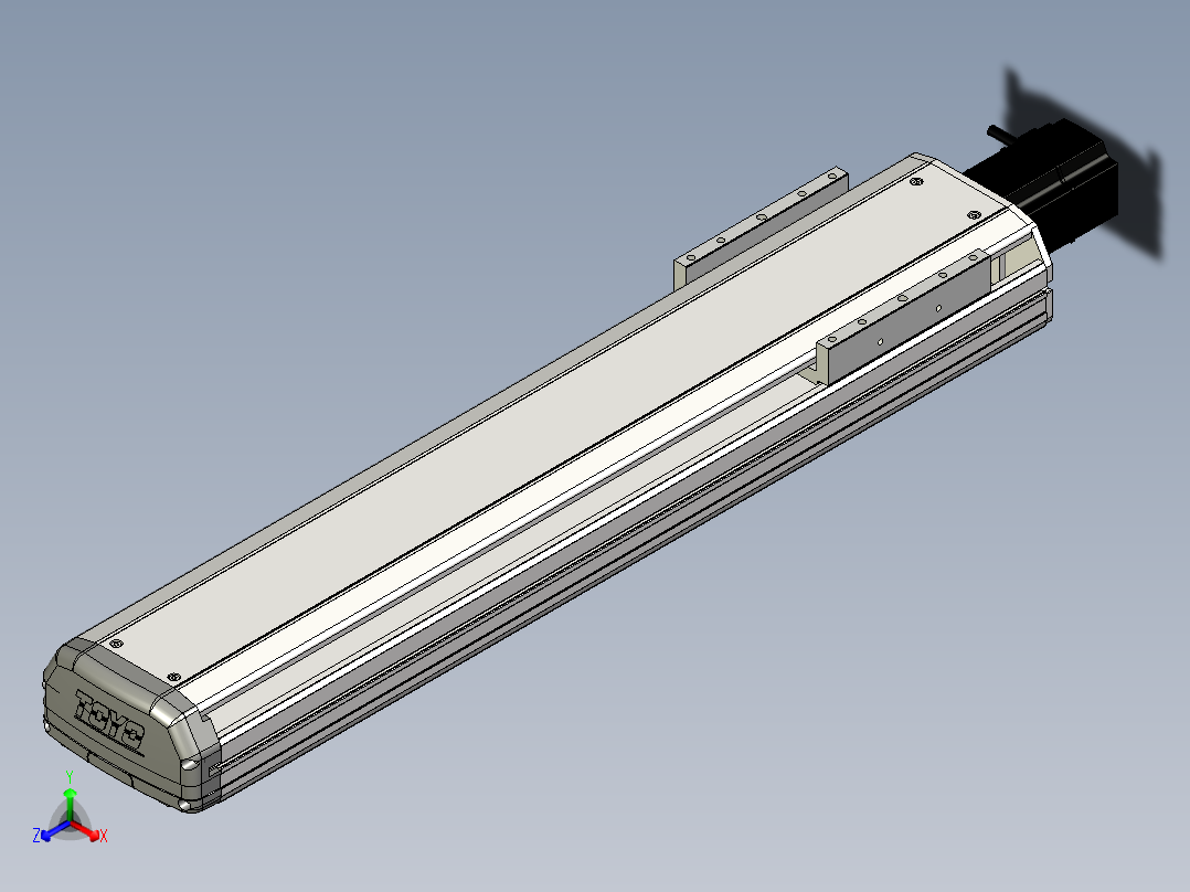 Toyo东佑达直线模组-ETH14-500-BC-200W-A2正等轴测图