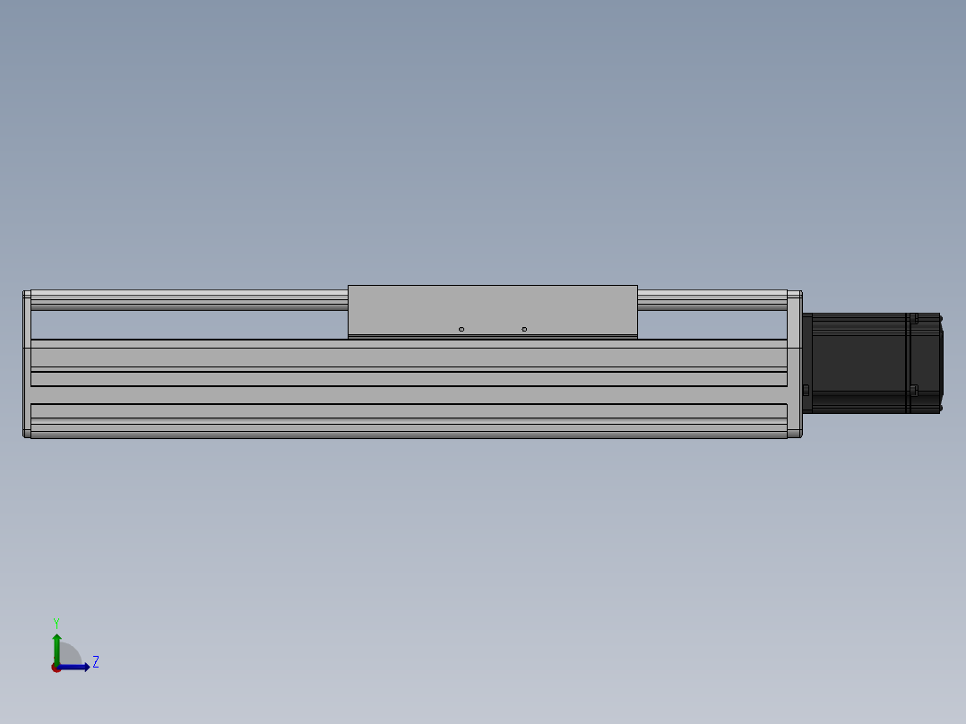精密模组MY220-T10-200L-BC-P75B-C4-C左视图