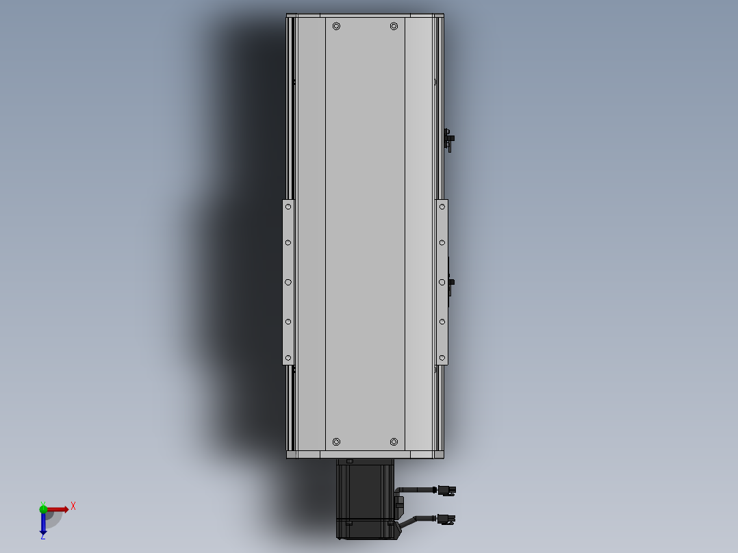 精密模组MY220-T10-200L-BC-P75B-C4-C俯视图