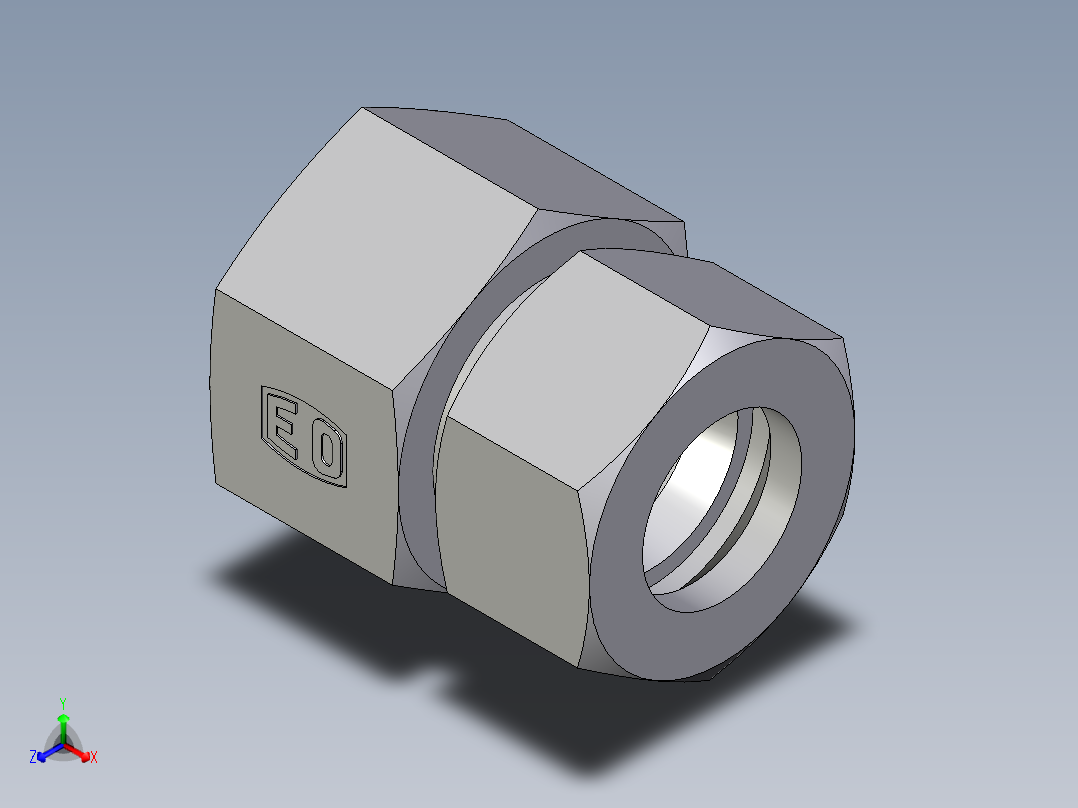 卡套式工业通用硬管接头EO_Swivel_connector_GAI30ZSR71