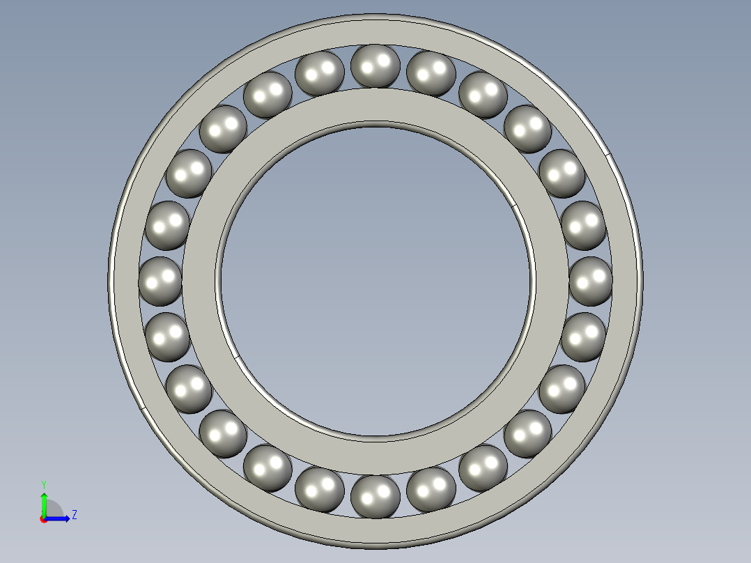 深沟球轴承6215左视图