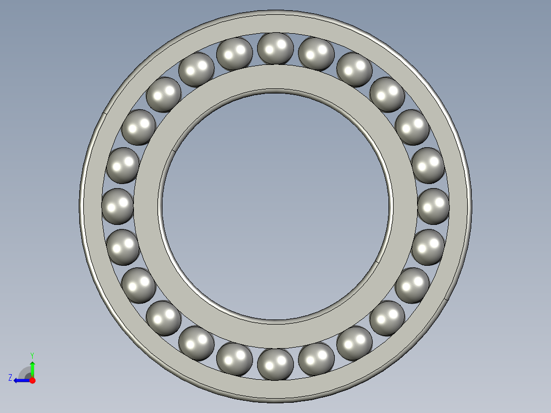 深沟球轴承6215右视图