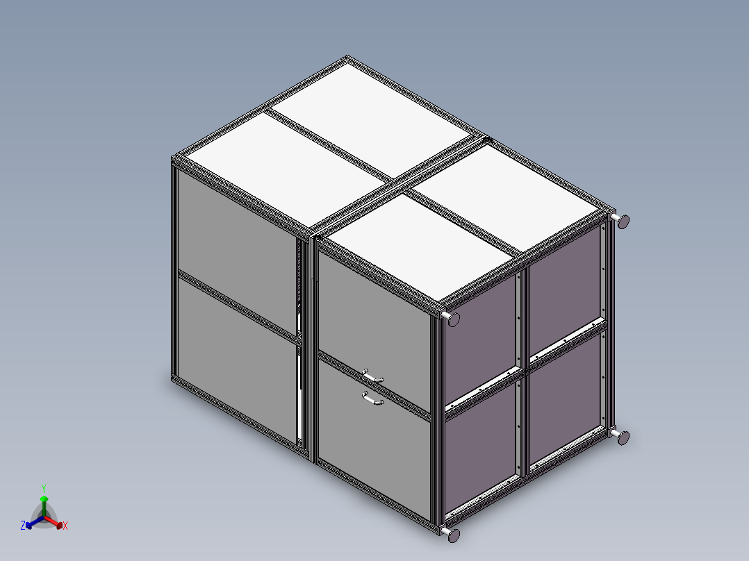 变速机正等轴测图