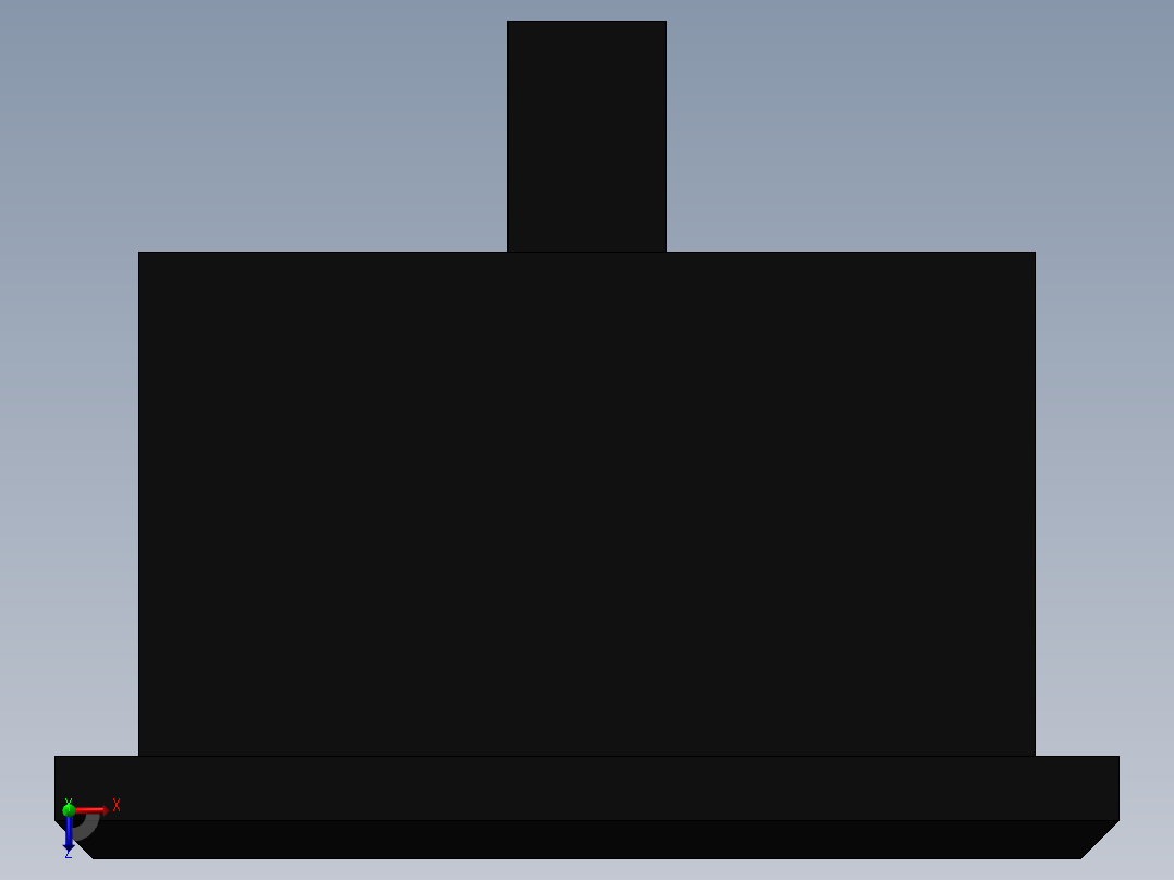 嵌入式插座俯视图