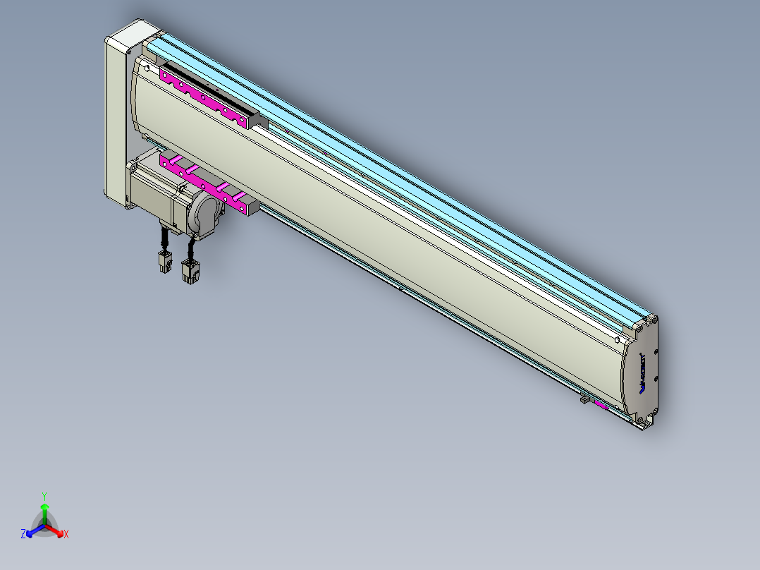 威洛博QF14-Lxx-C-S540-BL-ZP40-C3正等轴测图