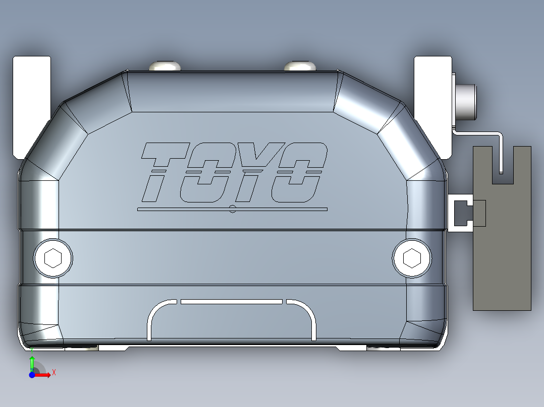 Toyo东佑达直线模组-ETH12-550-M+煞車前视图