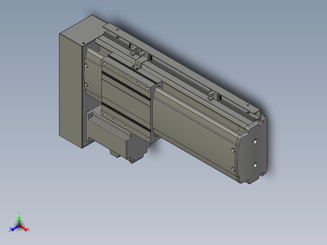 威洛博VF12-S150-BL正等轴测图