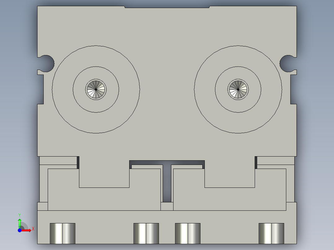 普通气爪ph22-20前视图