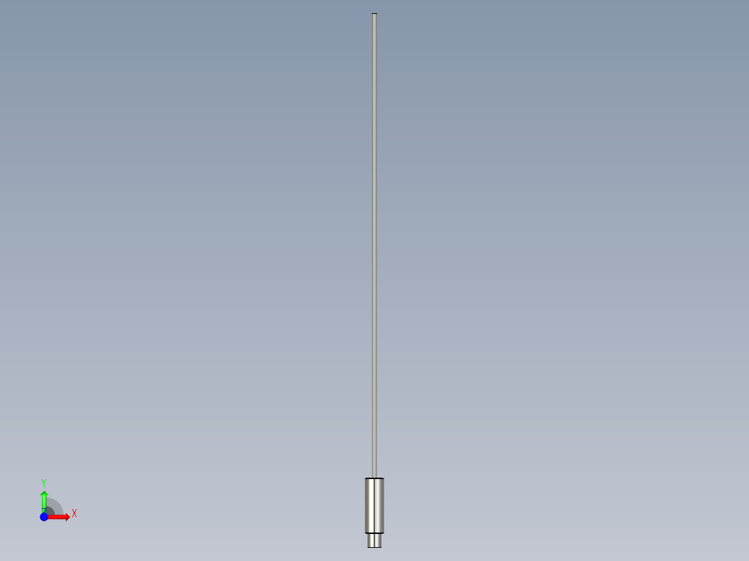 基恩士FU-68core_kc图纸模型前视图