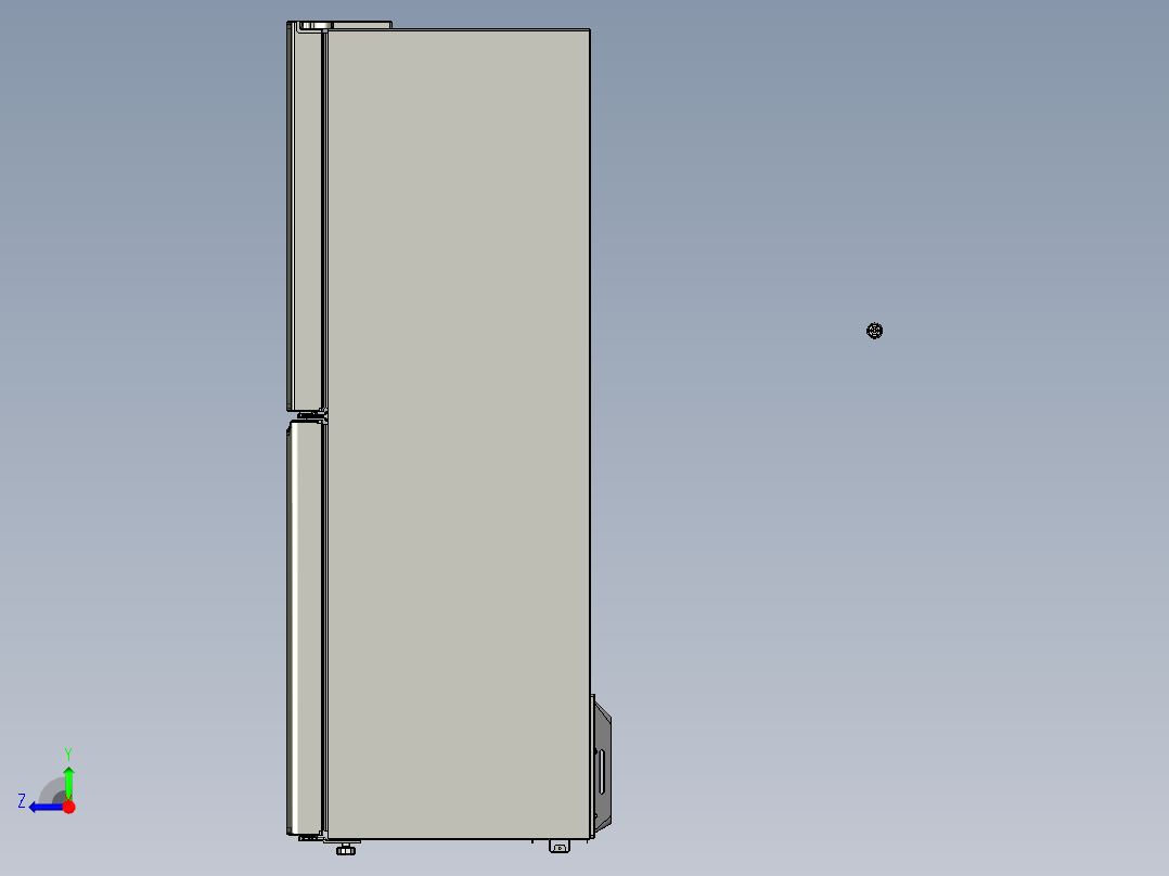 冰箱SW2016右视图
