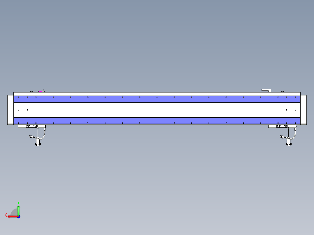 威洛博VL系列直线电机模组-2VL17E2-S1250后视图