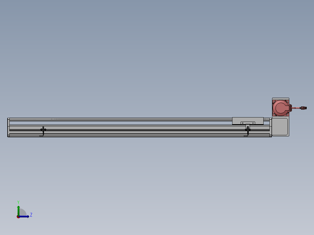 精密模组MT170-L125-1000-RU-M75-C4左视图