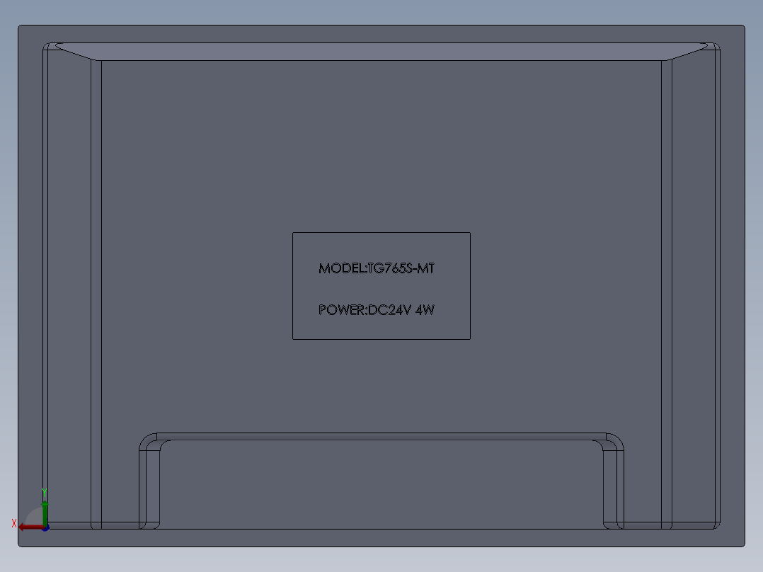 TouchWin-TG765S-MT后视图