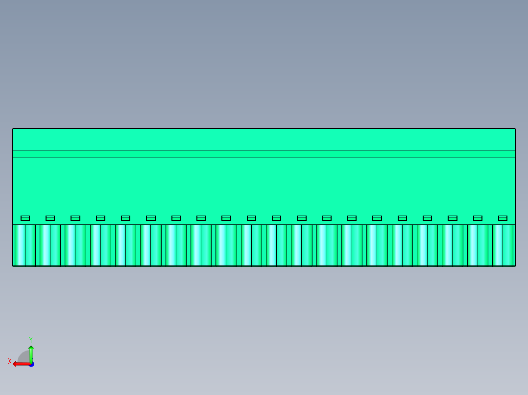 DEGSON 2EDG 系列 5.0mm 可插拔接线端子组-2EDGKC-5.0-20P-14-00AH后视图