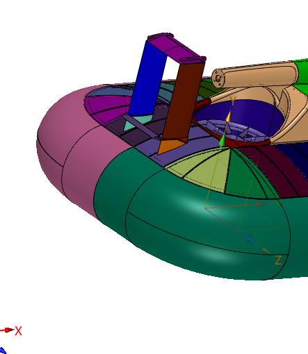 橡皮艇加厚气垫船