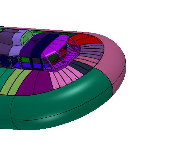 橡皮艇加厚气垫船