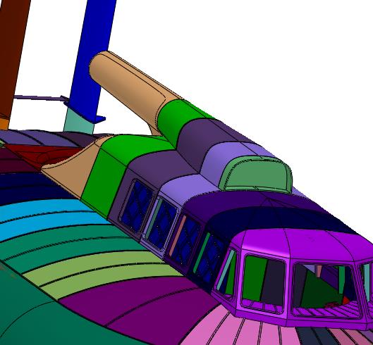 橡皮艇加厚气垫船