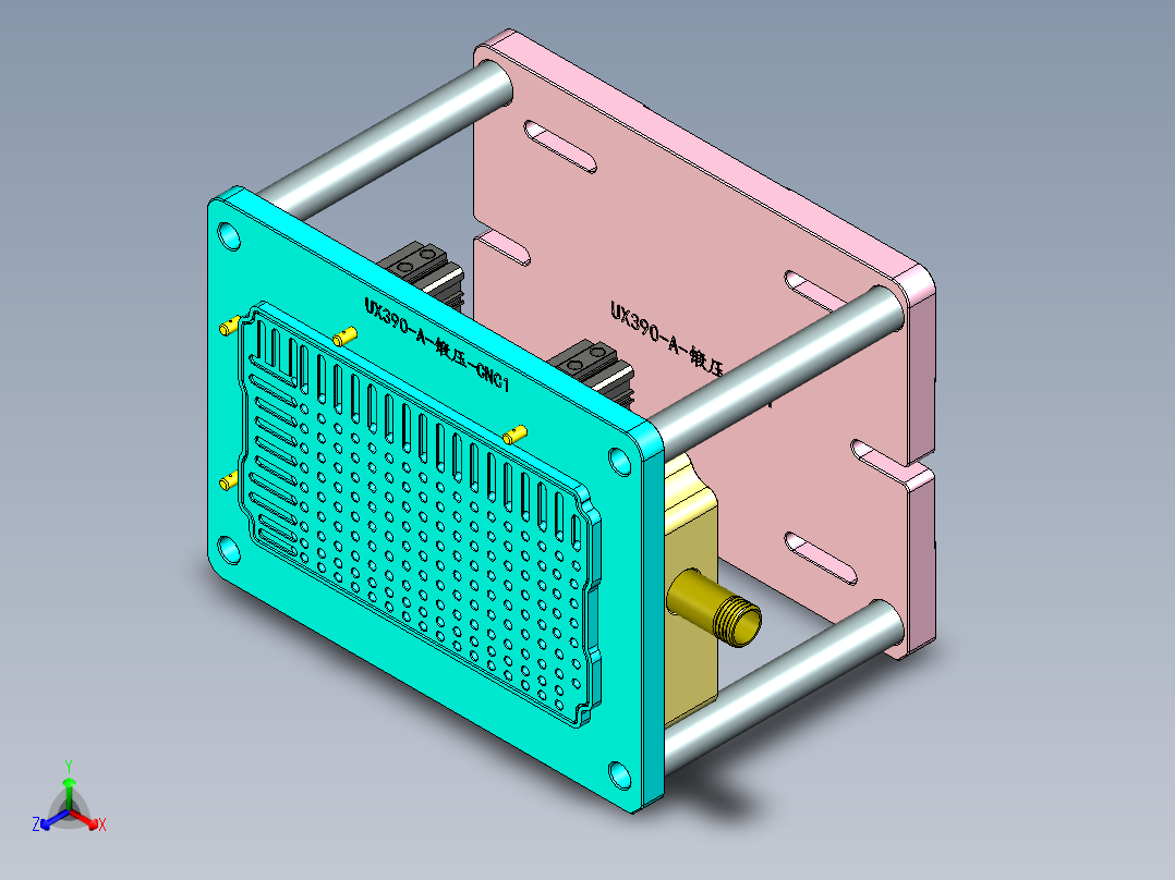 UX390-A-DY-CNC1-0818正等轴测图