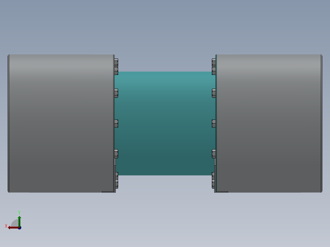 射流风机NSL系列12款左视图