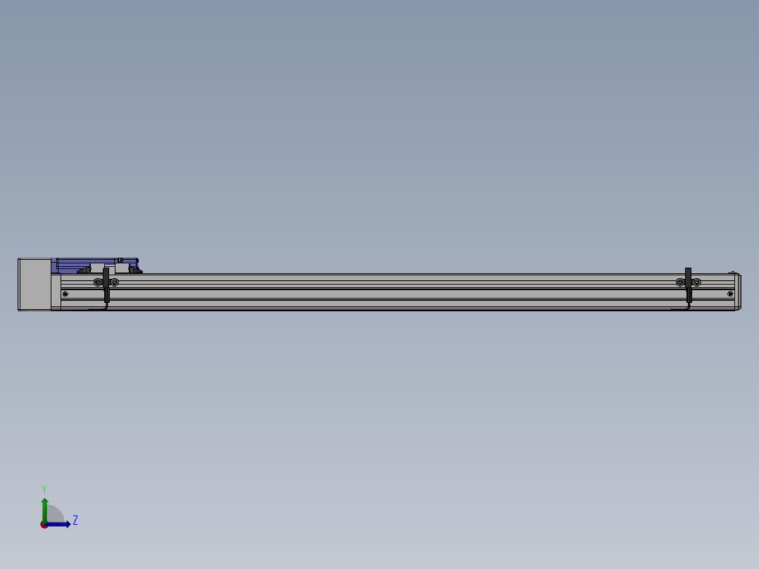 精密模组MY50-T10-650-BR-P20B-C4-C左视图