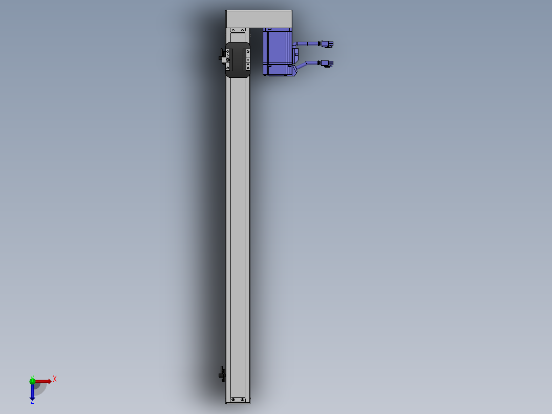 精密模组MY50-T10-650-BR-P20B-C4-C俯视图