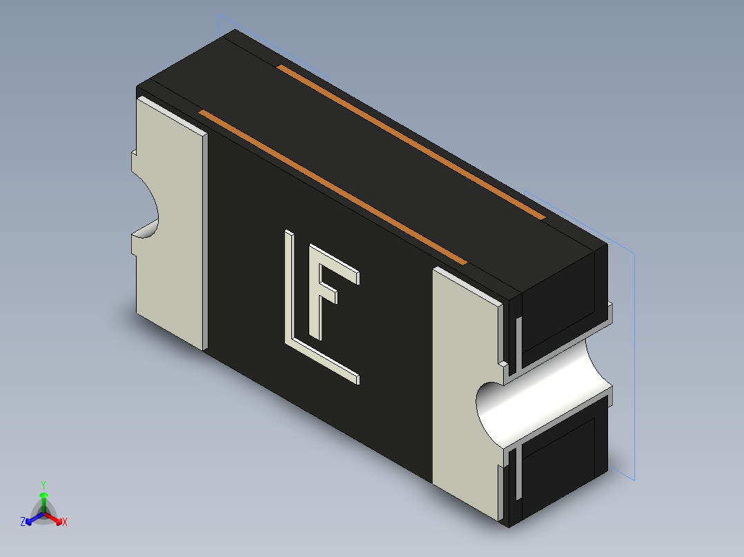 开关继电器保护 SM-LTL-1206L-C1正等轴测图