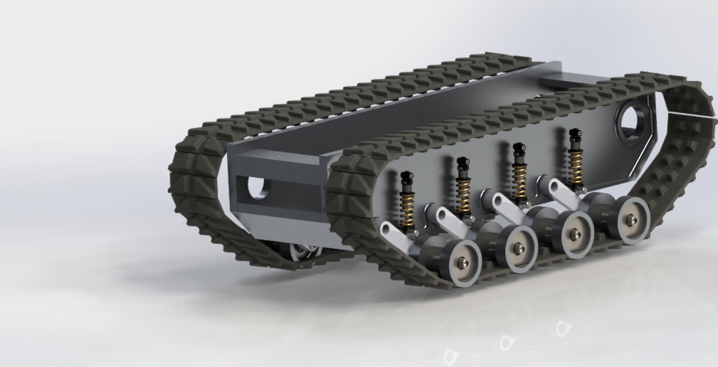 自动翻斗履带车