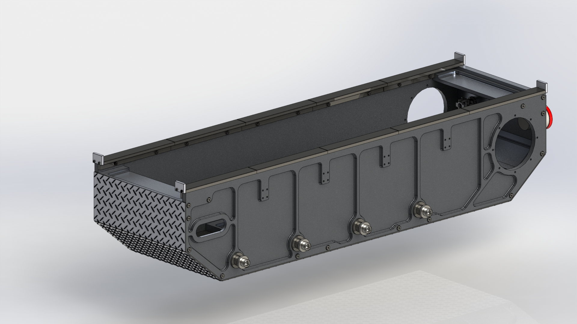 自动翻斗履带车