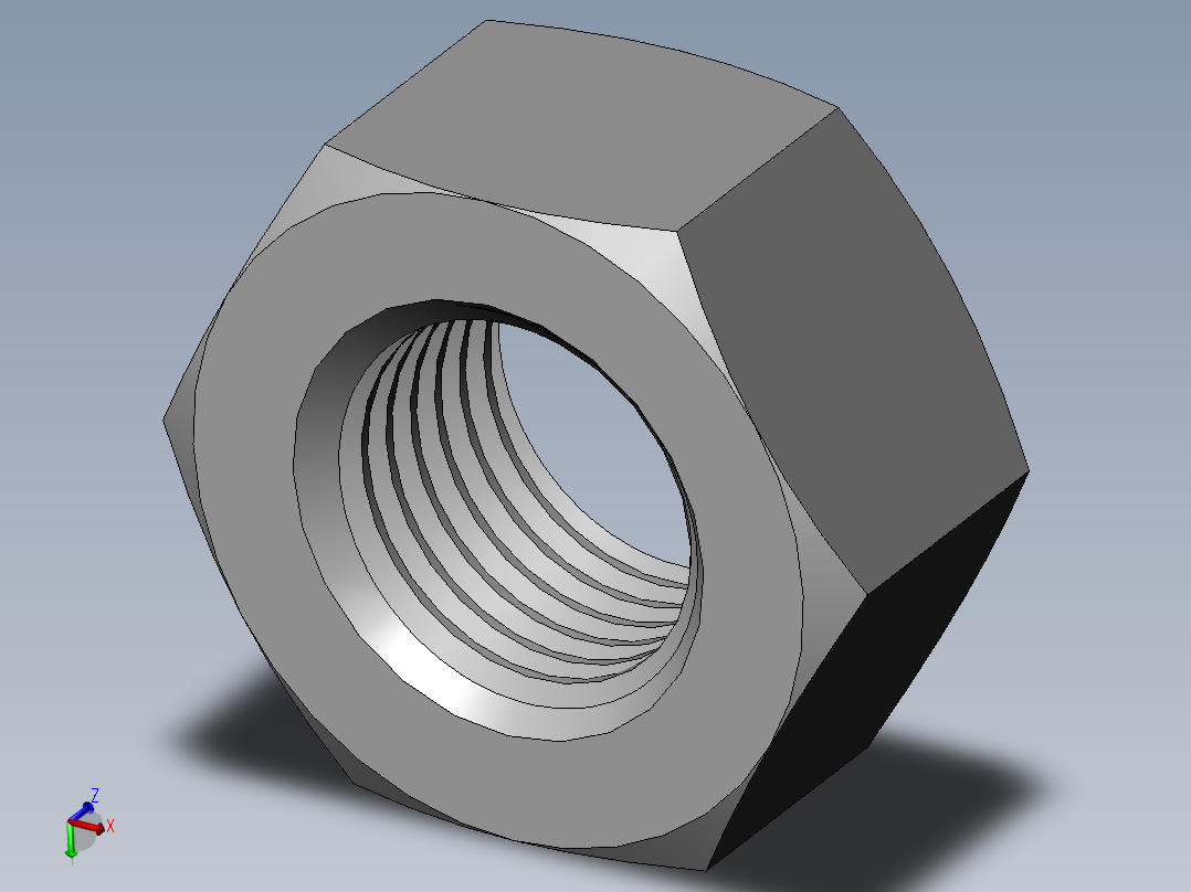 DIN 934 螺母-M45 Nut.SLDPRT