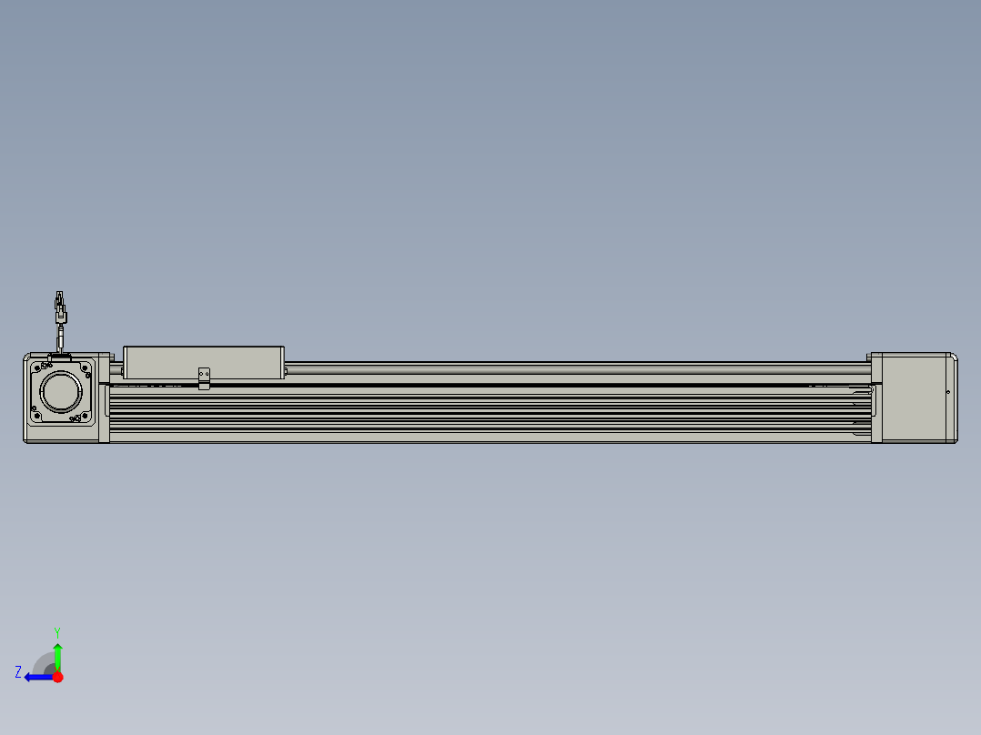 威洛博直线电机模组EB16-L208-S100-L-ZP75-MS3-5K右视图