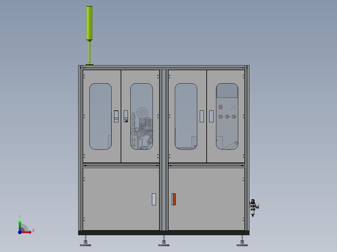 电阻绕线焊线一体机sw18前视图