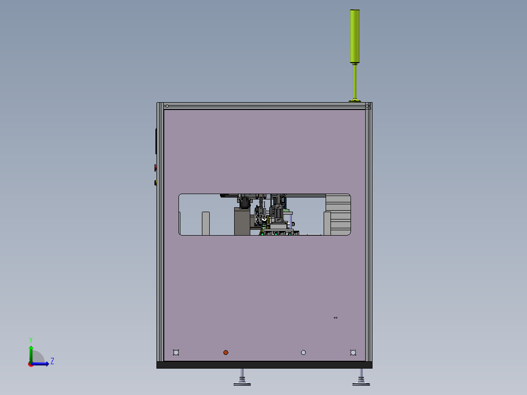 电阻绕线焊线一体机sw18左视图