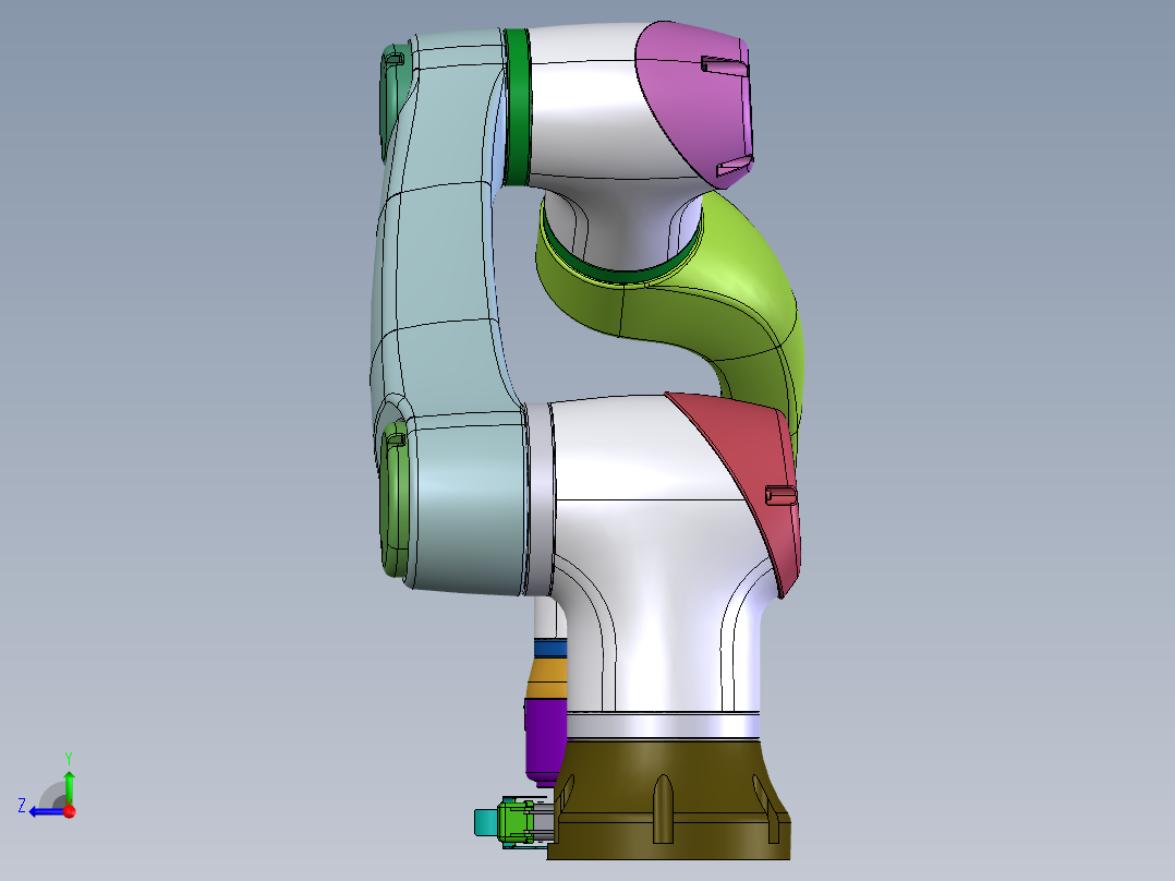 阀杆o型圈组装机sw21可编辑右视图