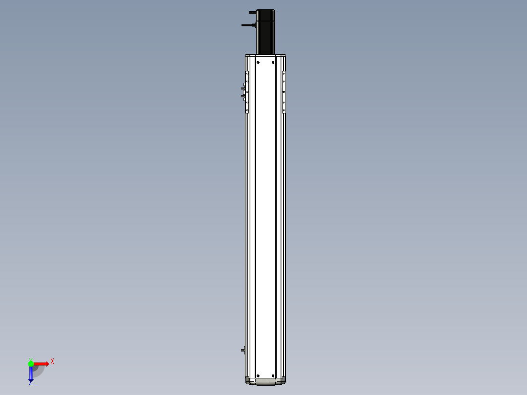 Toyo东佑达直线模组-ETH14-850-BC-400W+煞車俯视图