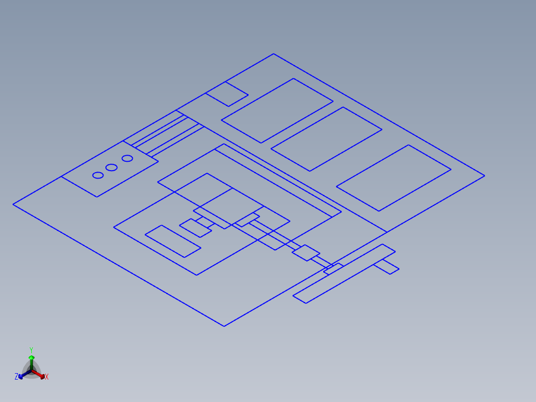 草图正等轴测图