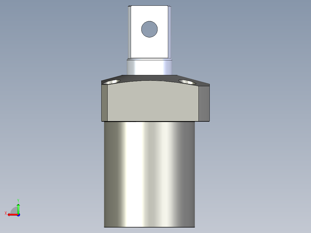 KOSMEKLHS0900-Sx-P多系列多零件图纸模型后视图