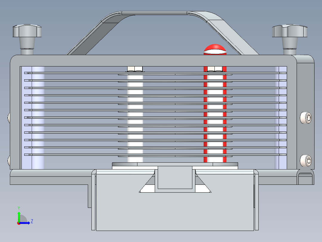 番茄切片机左视图