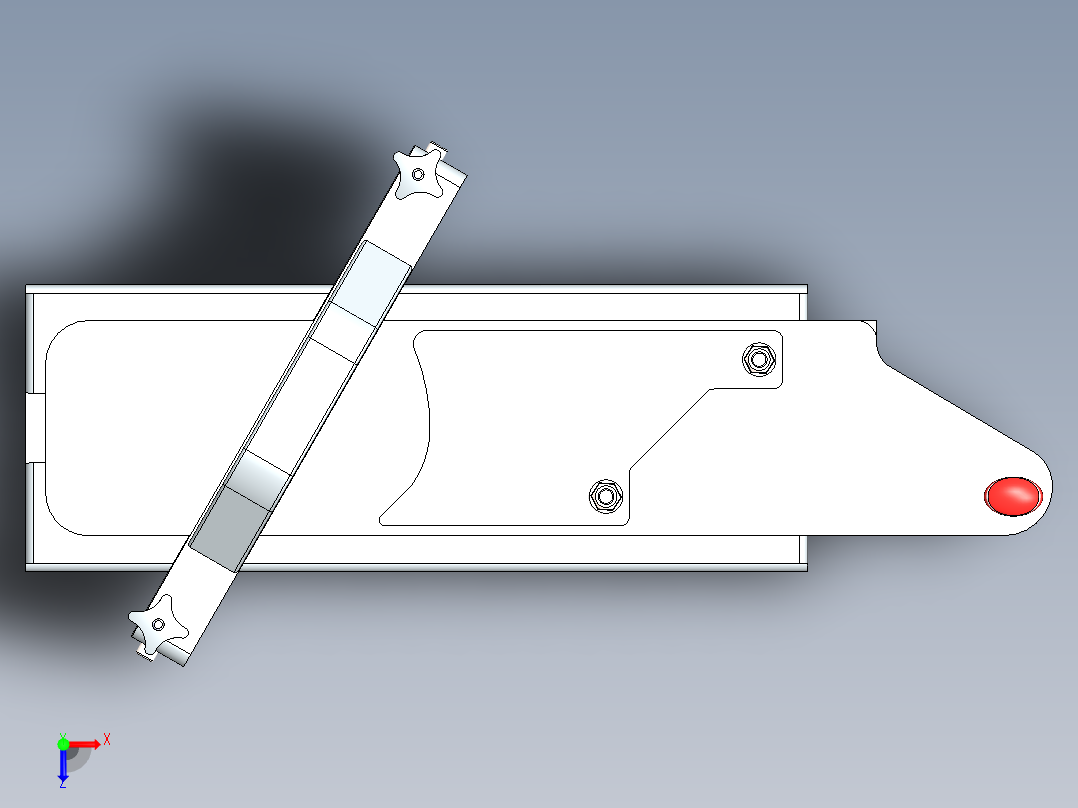 番茄切片机俯视图