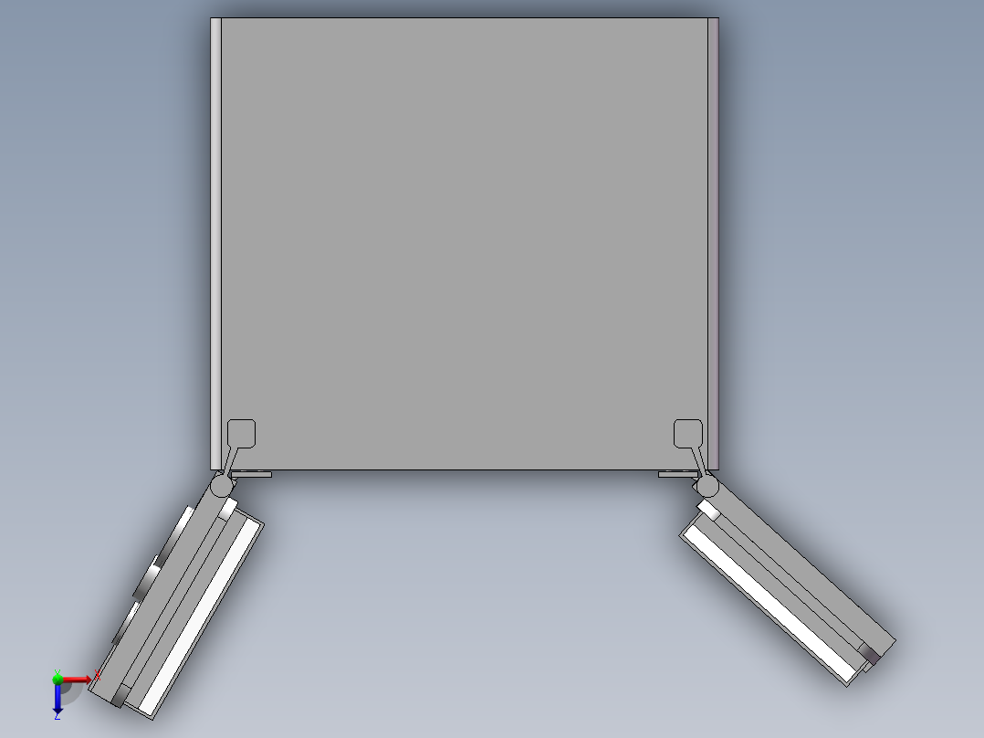 sw冰箱模型俯视图