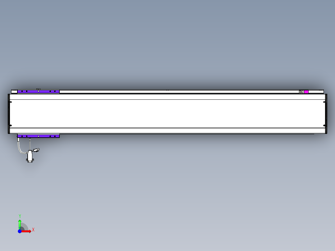 威洛博VL系列3d模型模组VL17E2Y-S1100前视图